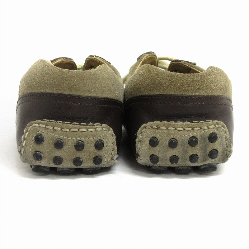 PRADA プラダ　ドライビングシューズ　 パンチングレザー　ベージュ PRADA プラダ ドライビングシューズ CAR SHOE 6 1/2 ベージュ