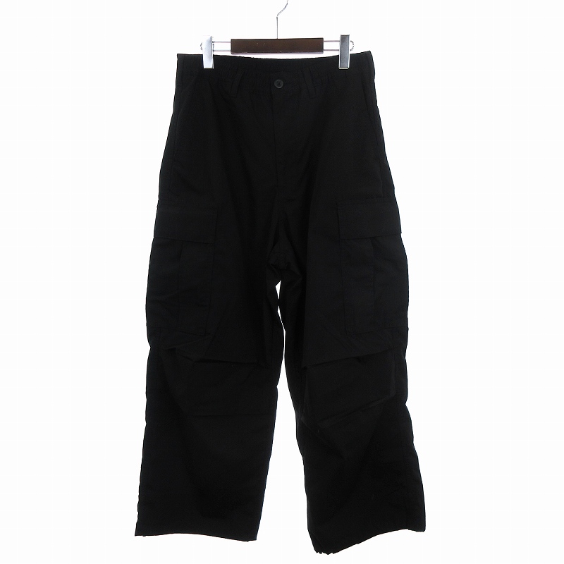 ジーユー GU 24SS 2点セット スーパーワイドカーゴパンツ 無地 349056