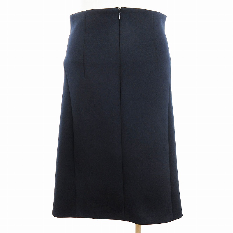 ジルサンダー JIL SANDER 台形スカート ひざ丈 ダンボールニット 