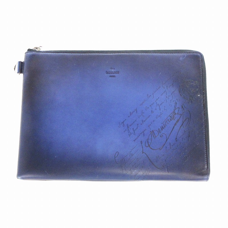 ベルルッティ Berluti ニノ NINO GM クラッチバッグ セカンド レザー 