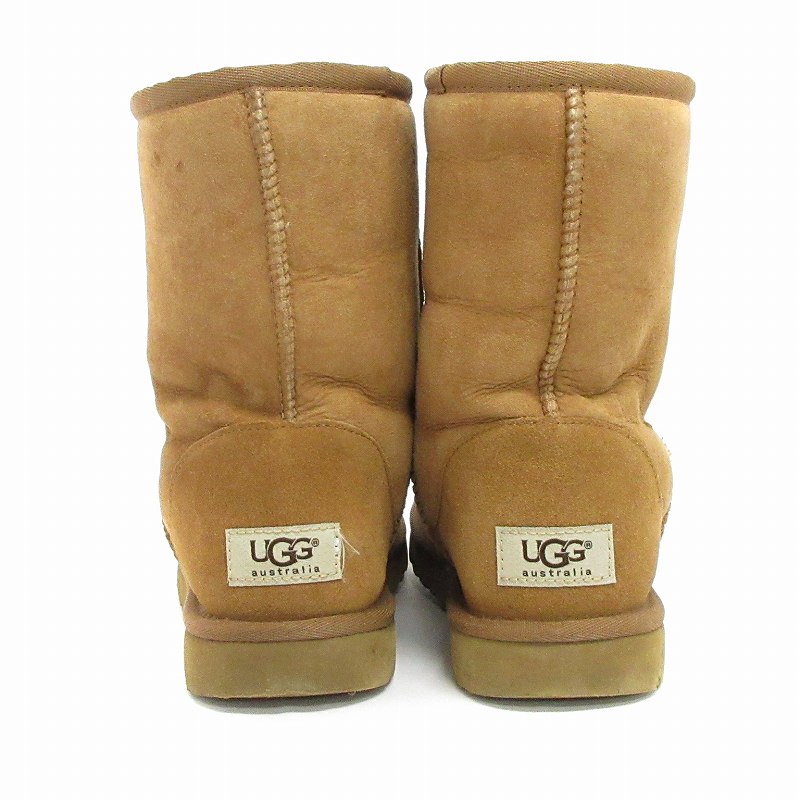 UGG ブラウン スエード スニーカー ムートンブーツ24CM EU38 UGG ブラウン スエード スニーカー ムートンブーツ24CM EU38 UGG