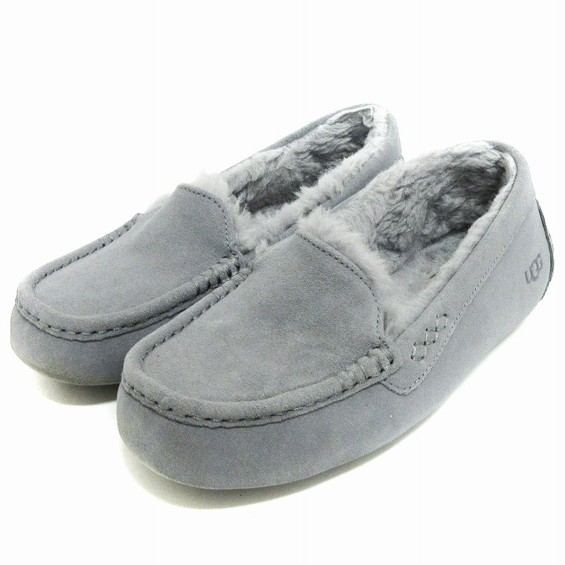 アグ UGG ANSLEY アンスレー ムートン モカシン シューズ スリッポン 