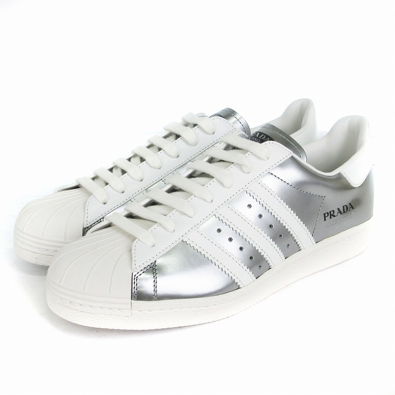 未使用品 アディダス adidas プラダ PRADA コラボ タグ付き SUPERSTAR  