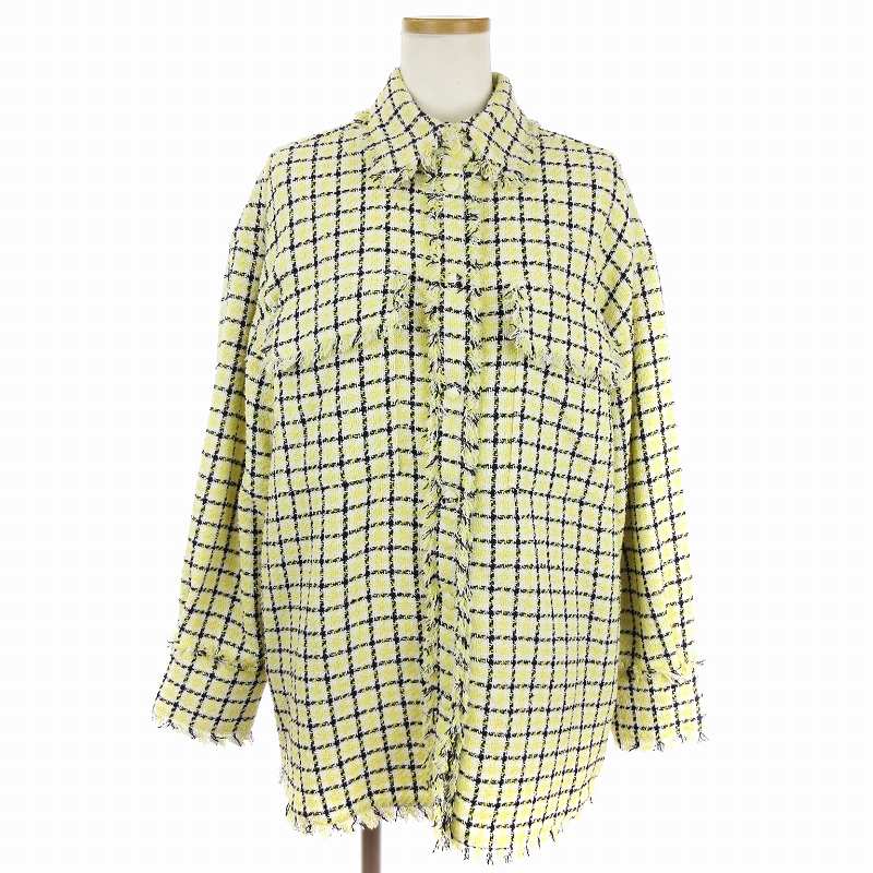 未使用品 エムエスジーエム MSGM 21AW タグ付き シャツ ジャケット 
