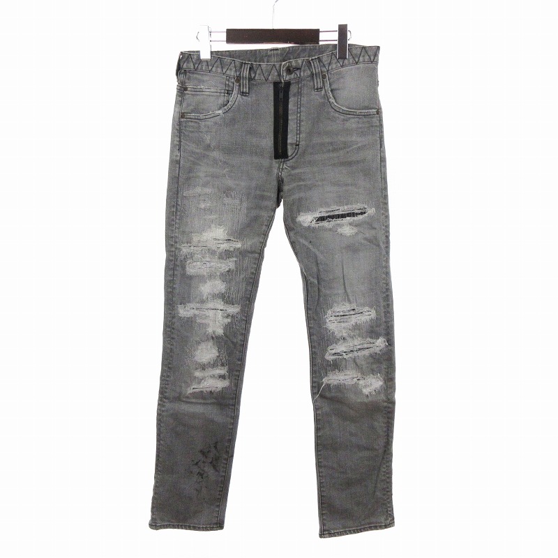 バル bal Classic 5 デニムパンツ ジーンズ ストレッチ ダメージ