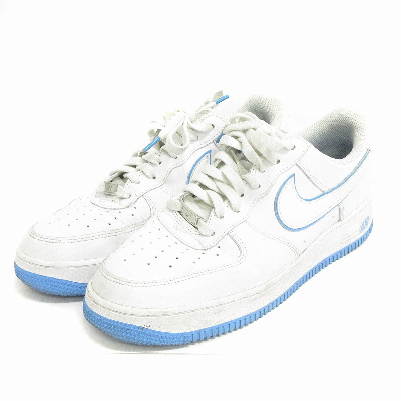 ナイキ NIKE エアフォース1 ホワイト アンド ユニバーシティブルー Air 