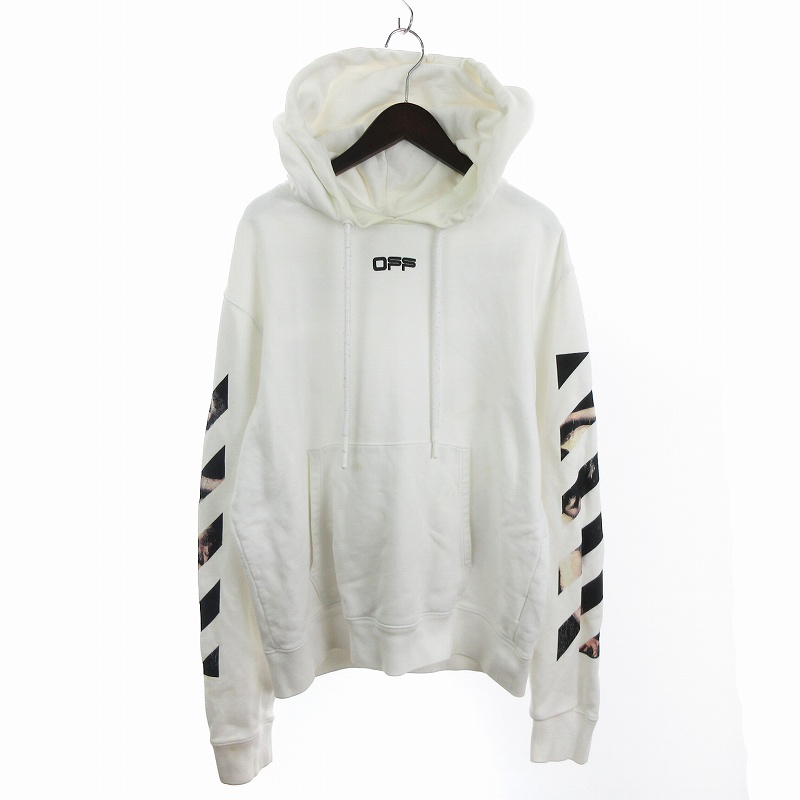 オフホワイト OFF WHITE 20SS カラヴァッジオアロー パーカー プル 
