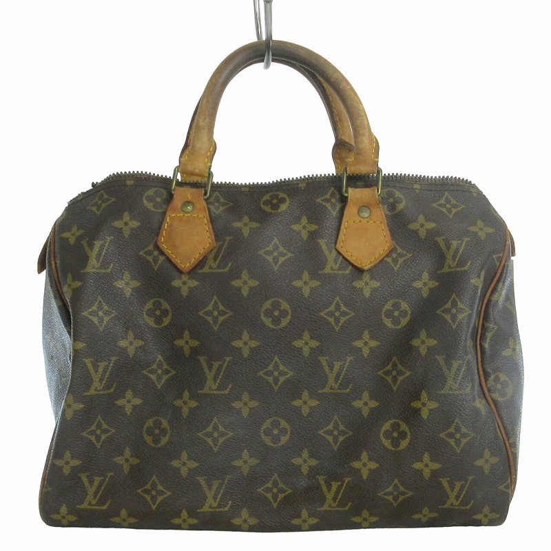 ルイヴィトン LOUIS VUITTON モノグラム スピーディ30 ミニボストン 