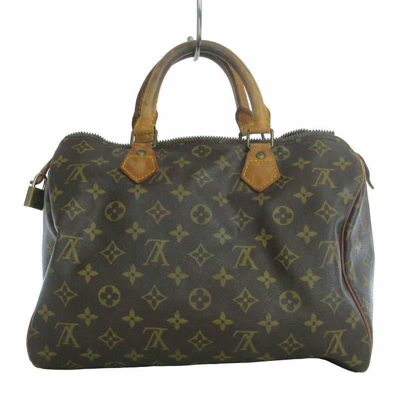 ルイヴィトン LOUIS VUITTON モノグラム スピーディ30 ミニボストン 