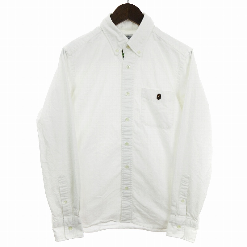 アベイシングエイプ A BATHING APE シャツ 長袖 オックスフォード 