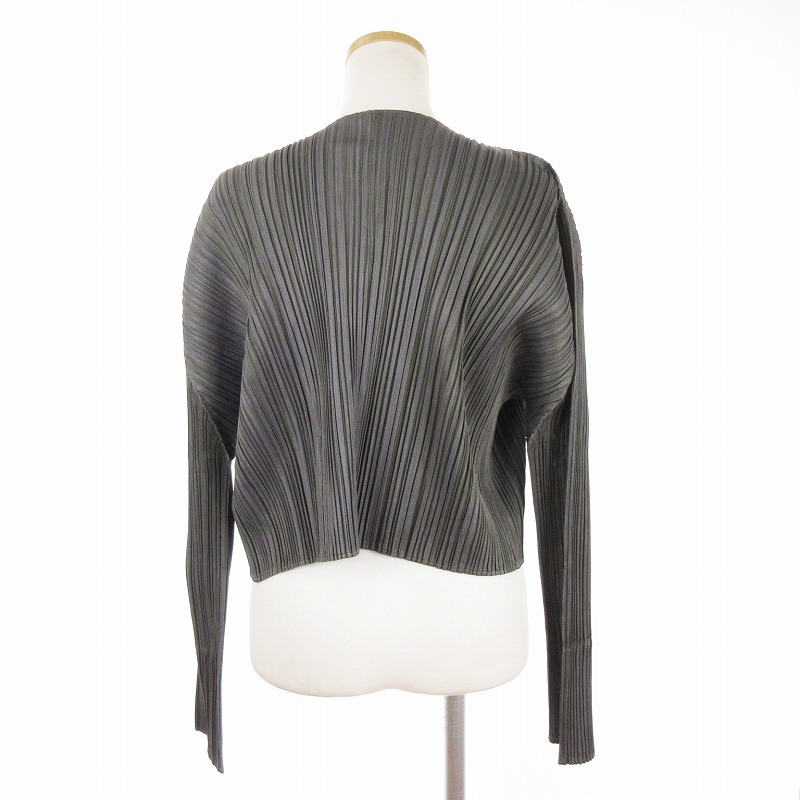 プリーツプリーズ PLEATS PLEASE イッセイミヤケ カーディガン 長袖 