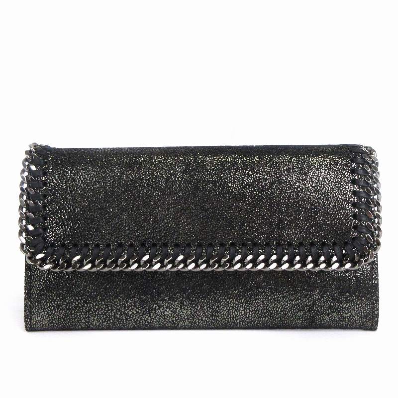 STELLA McCARTNEY ファラベラ2つ折り財布 オレンジ系（未使用品