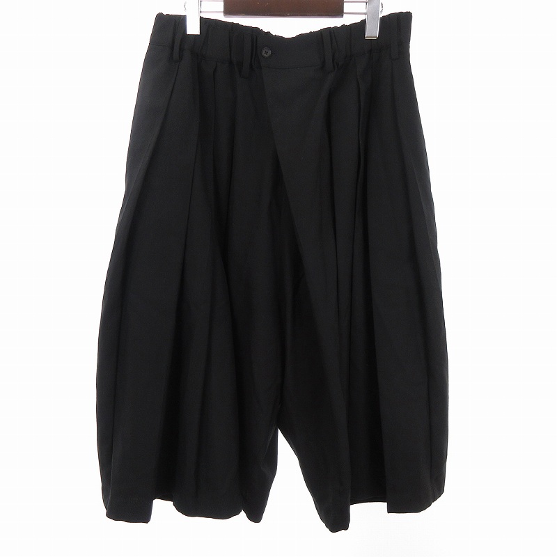 グラウンドワイ GroundY ヨウジヤマモト 21-22AW 袴ショートパンツ 