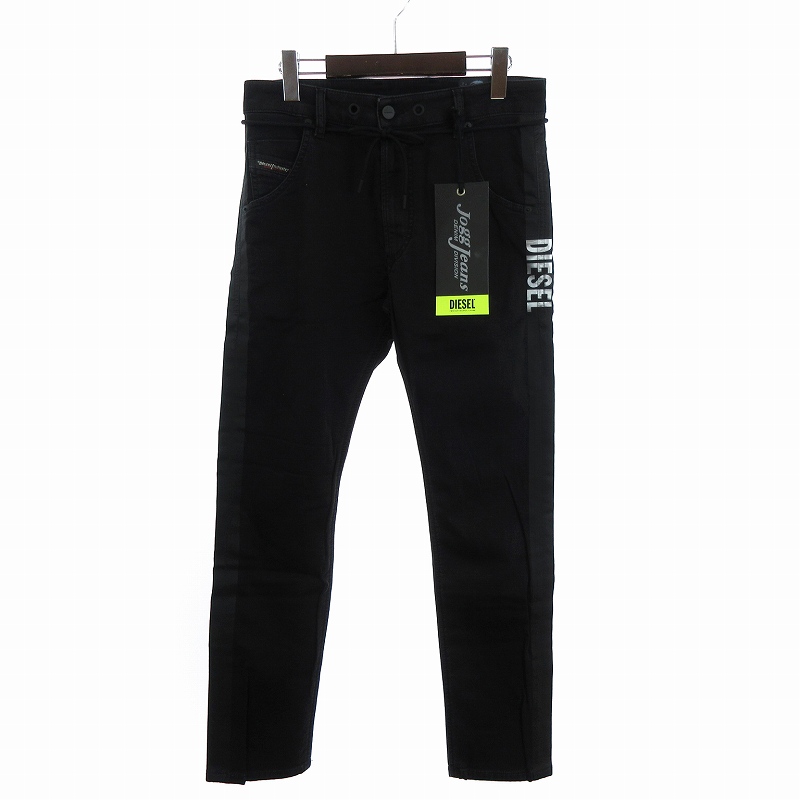 ディーゼル DIESEL 美品 KROOLEY-X-SP1-NE ジョグジーンズ デニム 