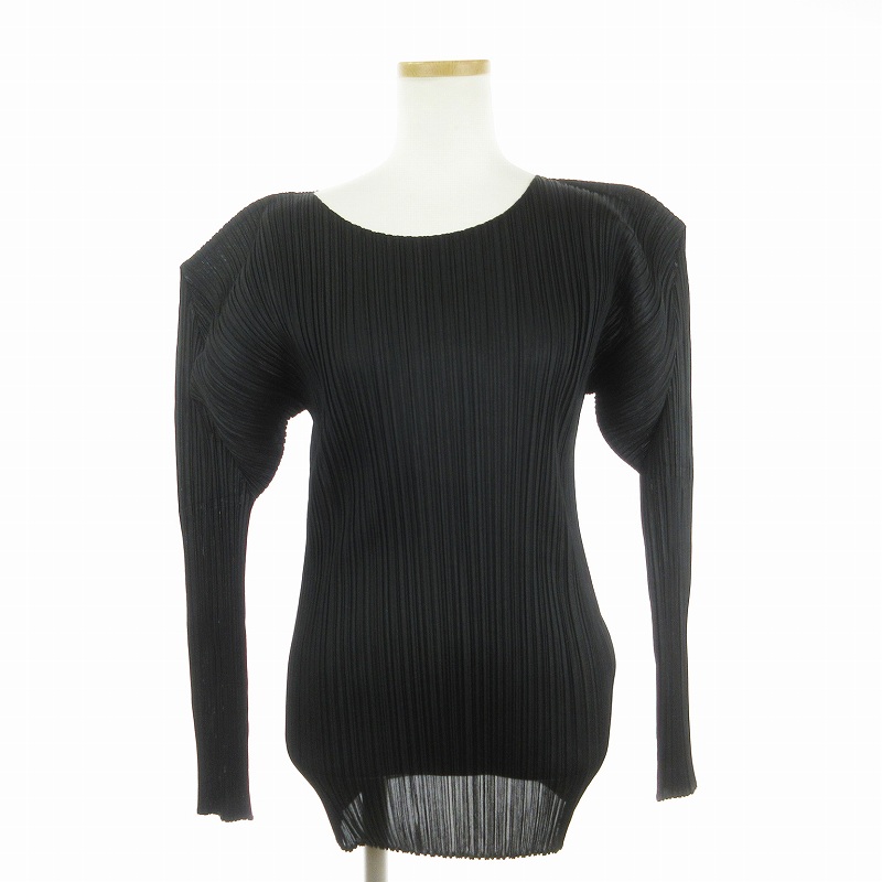 プリーツプリーズ PLEATS PLEASE 美品 イッセイミヤケ カットソー T 