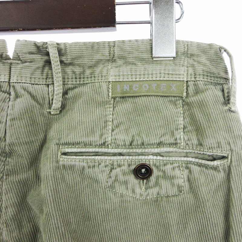 インコテックス INCOTEX RED ヴィンテージ加工 コーデュロイ 