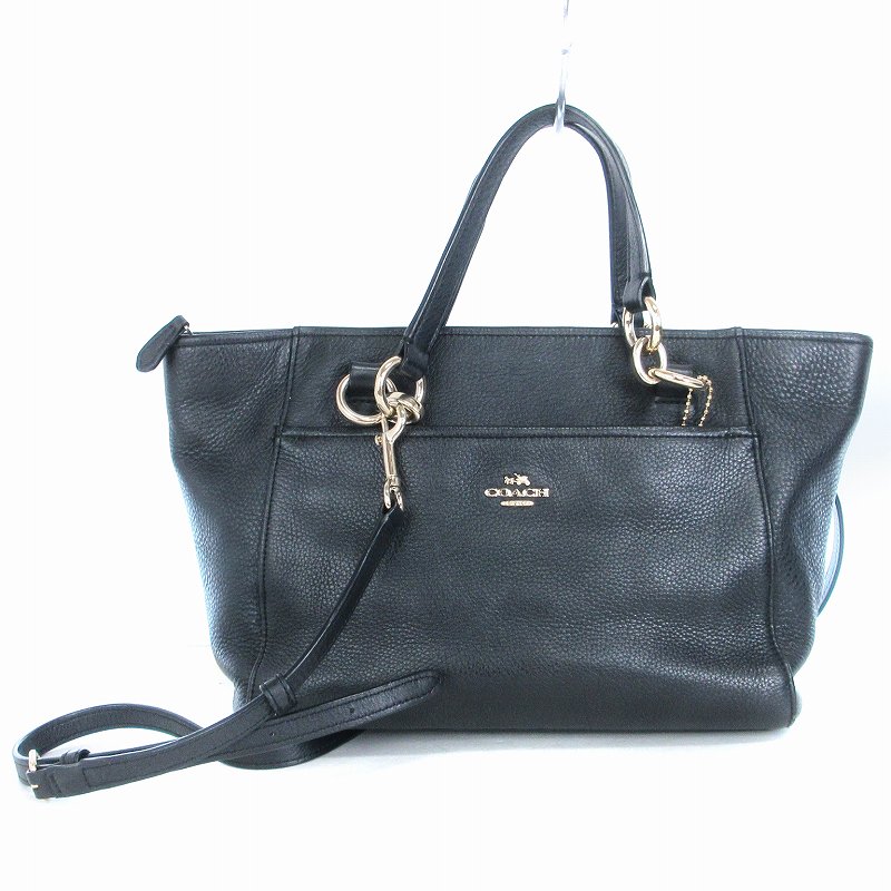 コーチバッグCOACHショルダーバッグ 3700 デニム ハンドバッグ2WAY 無き 