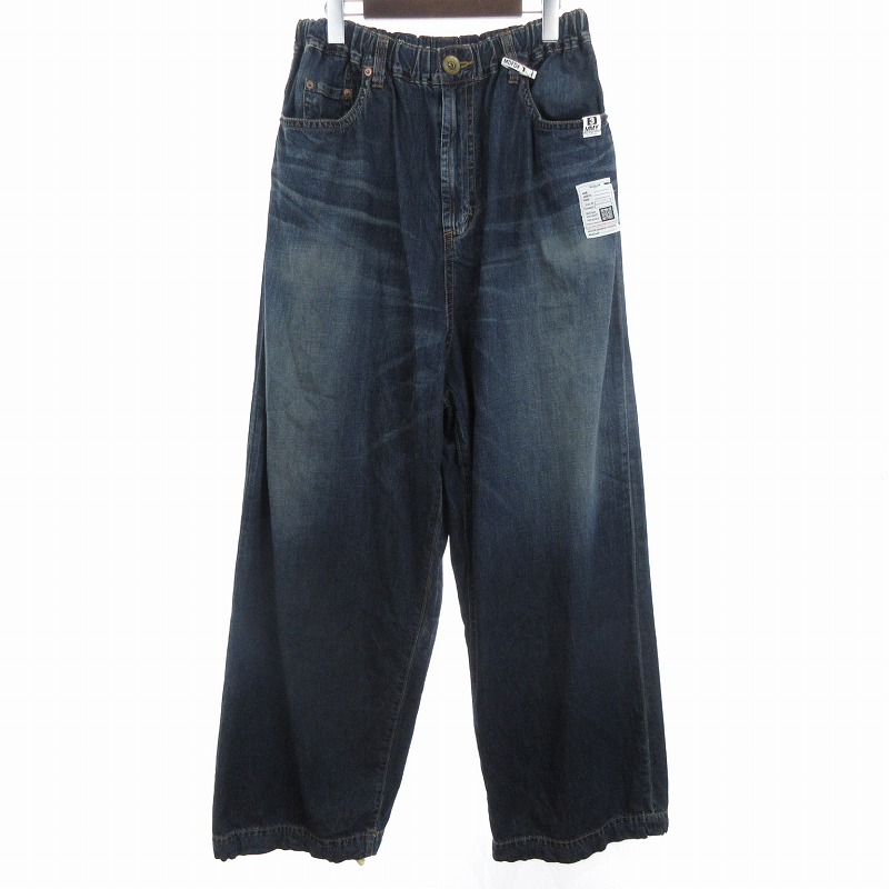 ミハラヤスヒロ MIHARA YASUHIRO 24SS ライトデニムワイドパンツ