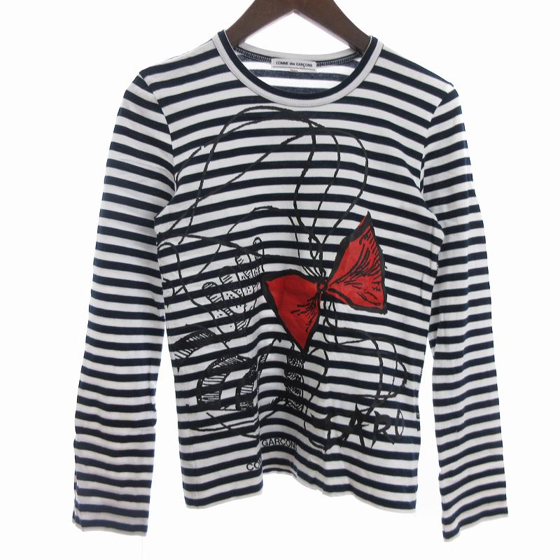 コムデギャルソン COMME des GARCONS 岡本太郎 Tシャツ 半袖 ボーダー 