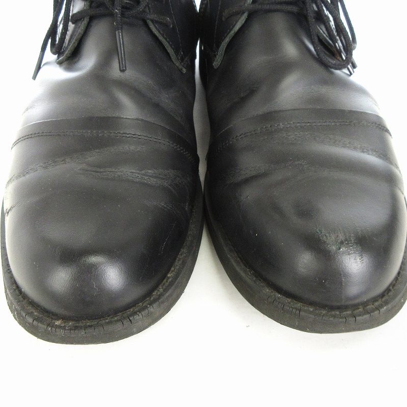 【廃盤品】Hawkins ホーキンス エンジニアブーツ ブラック 7E 25cm ホーキンス Hawkins エンジニアブーツ レースアップ サイド
