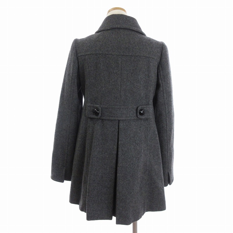 【美品】BURBERRY BLUE LABEL　コート　38 グレー 中古・古着通販】BURBERRY BLUE LABEL (バーバリーブルー