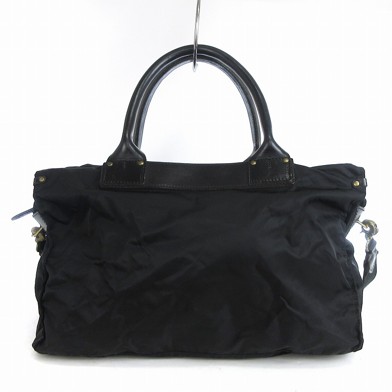 フェリージ P4 2way ボストンバッグ オールレザー オレンジ系 ブラウン