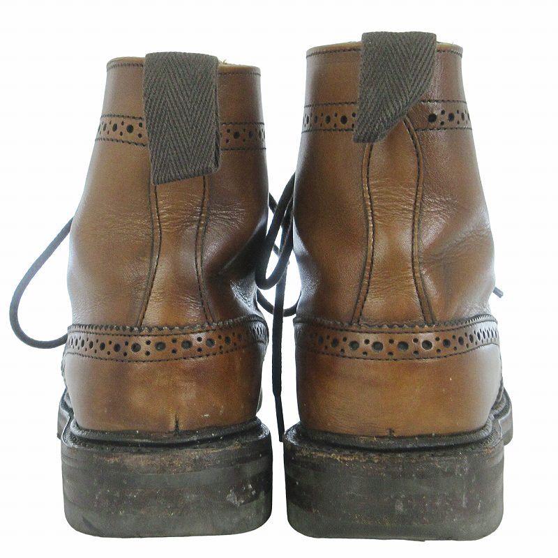 トリッカーズ TRICKER'S カントリーブーツ 革靴 パンチング