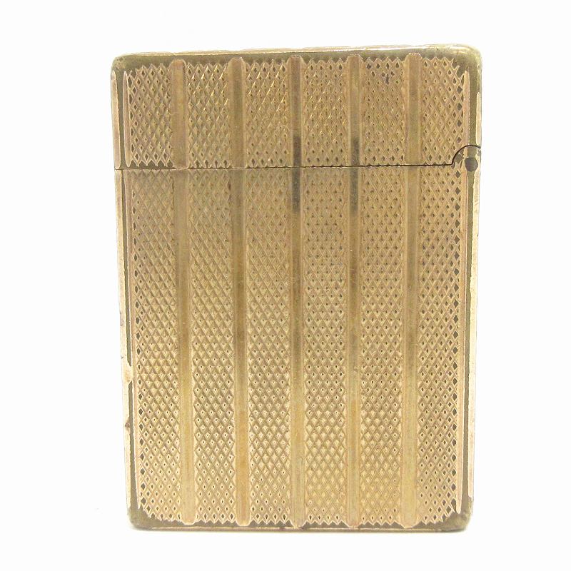 S.T. Dupont ゴールドライター 専用ケース付き S T Dupont デュポン ガスライター 箱あり｜Yahoo!フリマ（旧