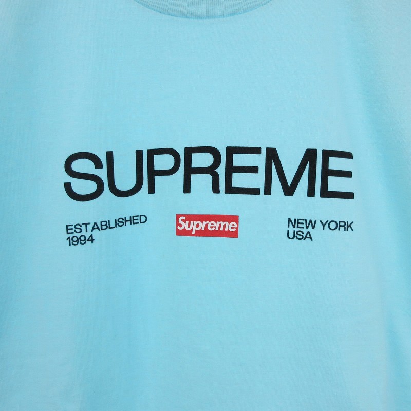 シュプリーム SUPREME 21AW Est.1994 Tee Tシャツ カットソー 半袖