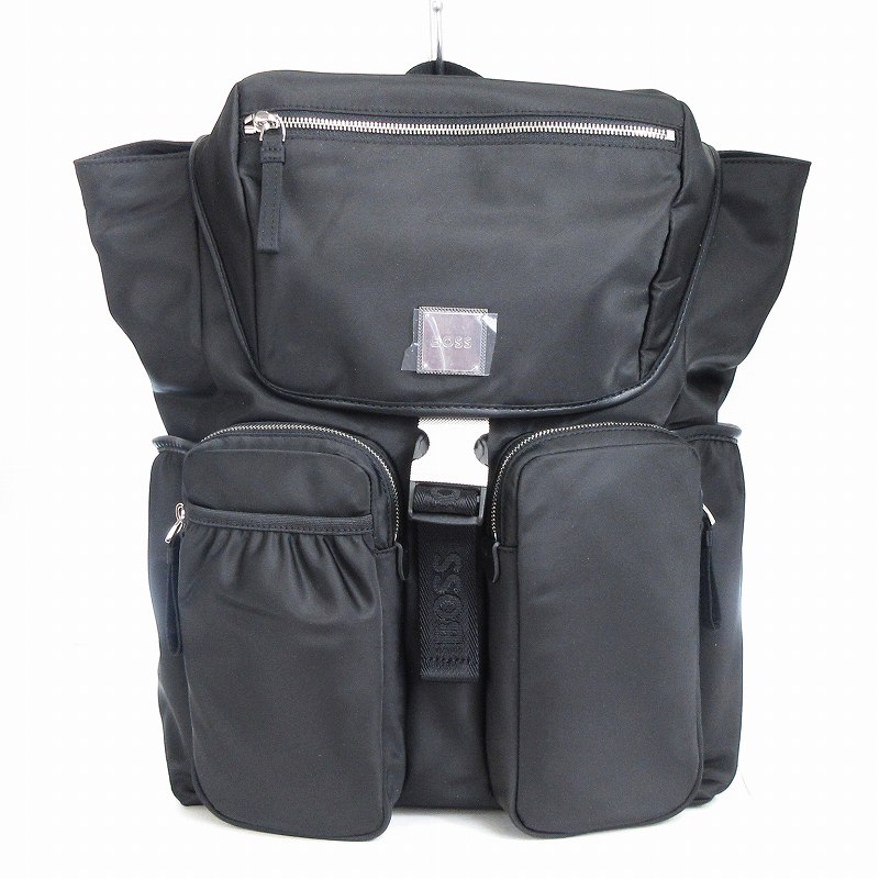 未使用品 ヒューゴボス HUGO BOSS タグ付き フラップクロージャー 