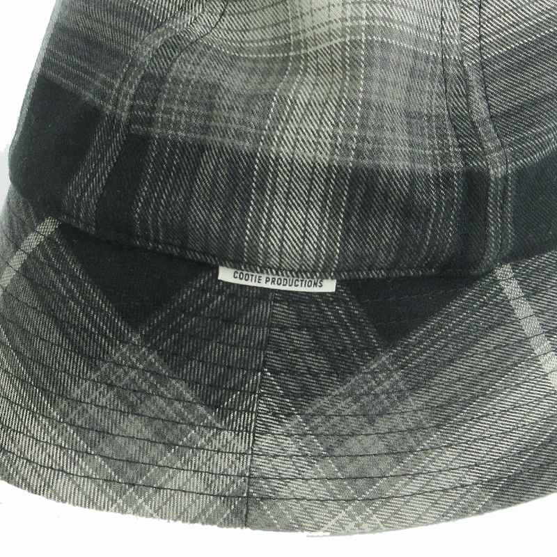 COOTIE PRODUCTIONS® Ombre Check Ball Hat R/C Ombre Check Ball Hat【BLACK】｜COOTIE PRODUCTIONS