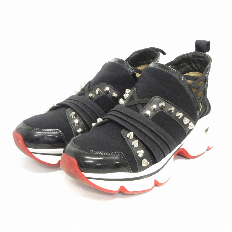 クリスチャンルブタン Christian louboutin スリッポン スニーカー 