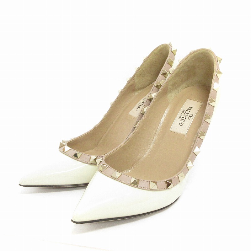 ヴァレンティノ ヴァレンチノ VALENTINO パンプス スタッズ ピンヒール 
