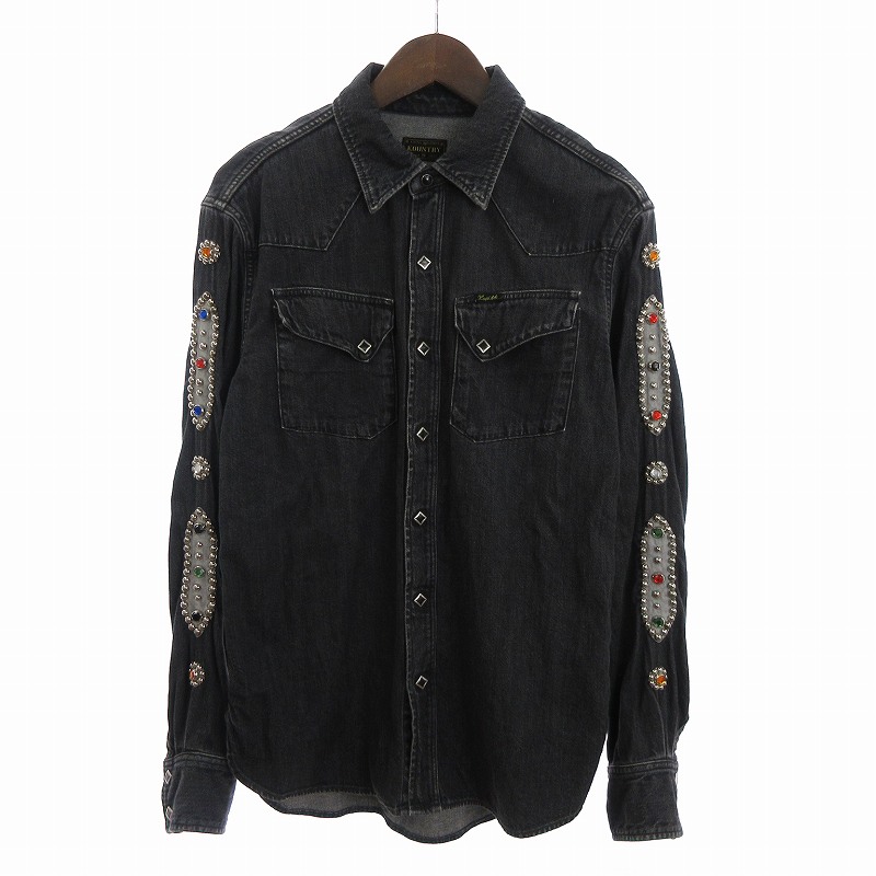 キャピタル kapital 美品 KOUNTRY ウエスタンシャツ 長袖 デニム 