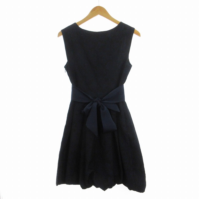 アサクラ ドレス ノースリーブワンピース 総レース 刺繍  