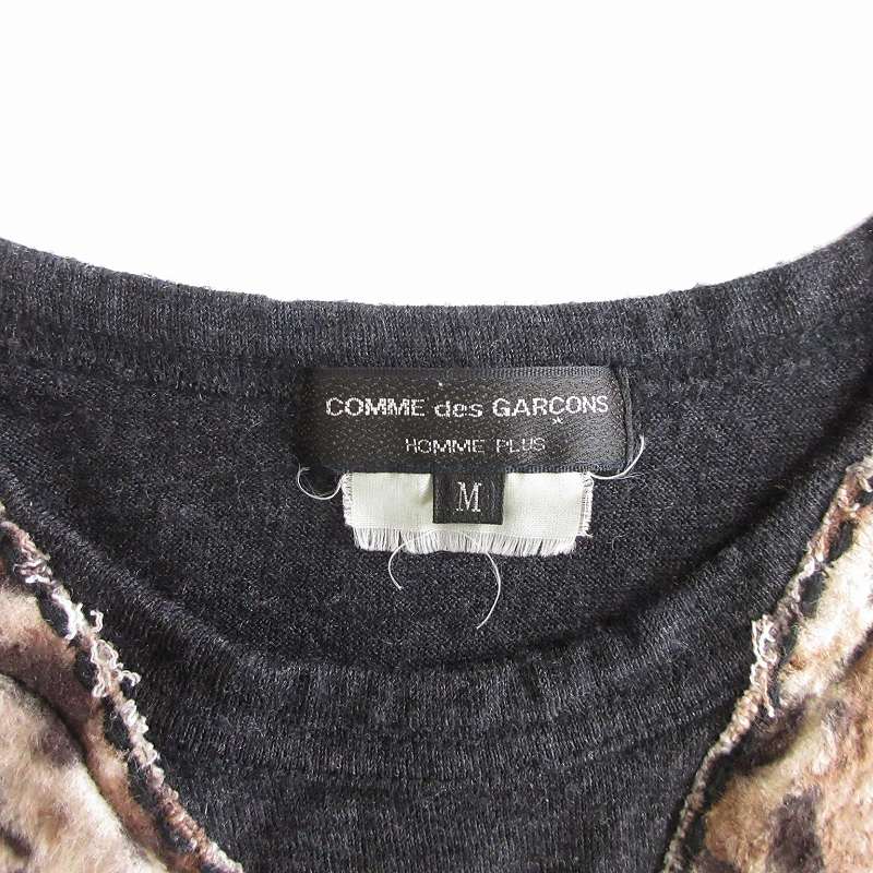 コムデギャルソン オム プリュス2009レオパードシャツ