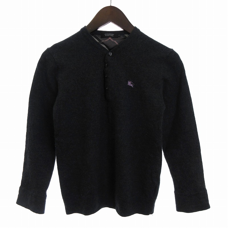 美品▲正規品 バーバリー ブラックレーベル ロゴ刺繍 ZIPUP ハイネック フロント中綿入り ニットジャケット ピンク サイズ2 着心地◎ 希少デザイン極上美品◇BURBERRY BLACK LABEL バーバリーブラック