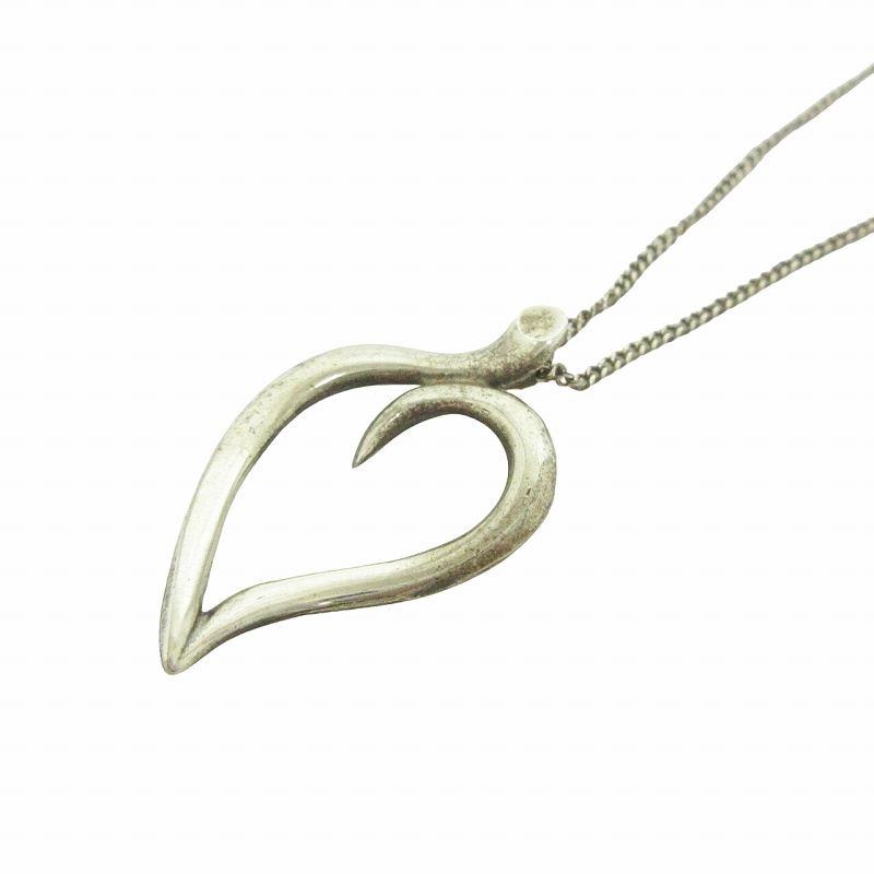 TIFFANY&Co. ティファニー オープン リーフ ネックレス ペンダント  