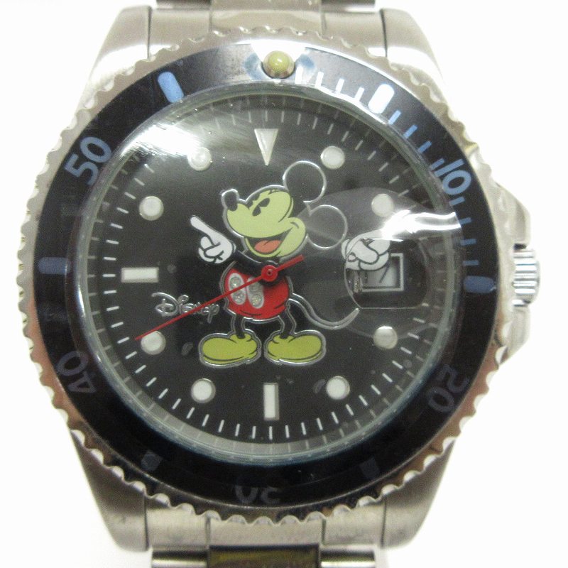 ディズニー ミッキーマウス 腕時計 2000個限定 アナログ クオーツ 文字 