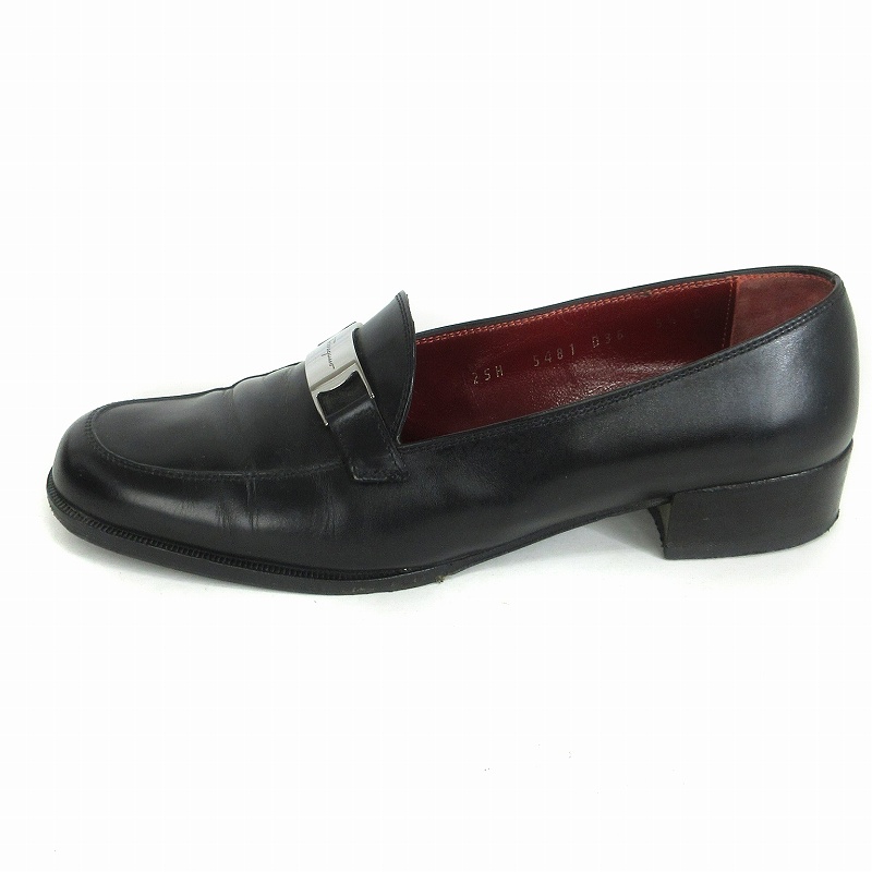 サルバトーレフェラガモ黒ローファー 23cm