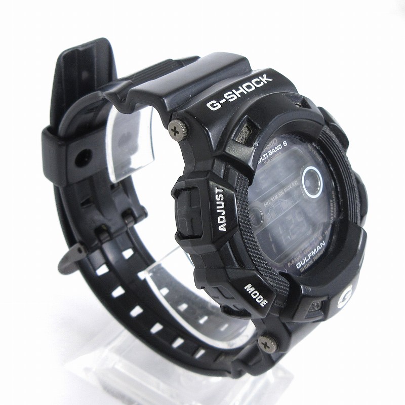 CASIO G-SHOCK ガルフマンデジタル腕時計 ブラック
