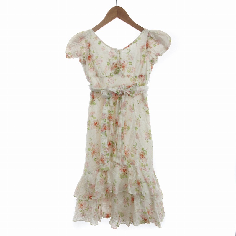 ラルフローレン RALPH LAUREN ワンピース 半袖 パフスリーブ  