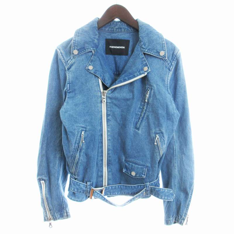 フェノメノン phenomenon デニムジャケット ダブルライダース Gジャン  