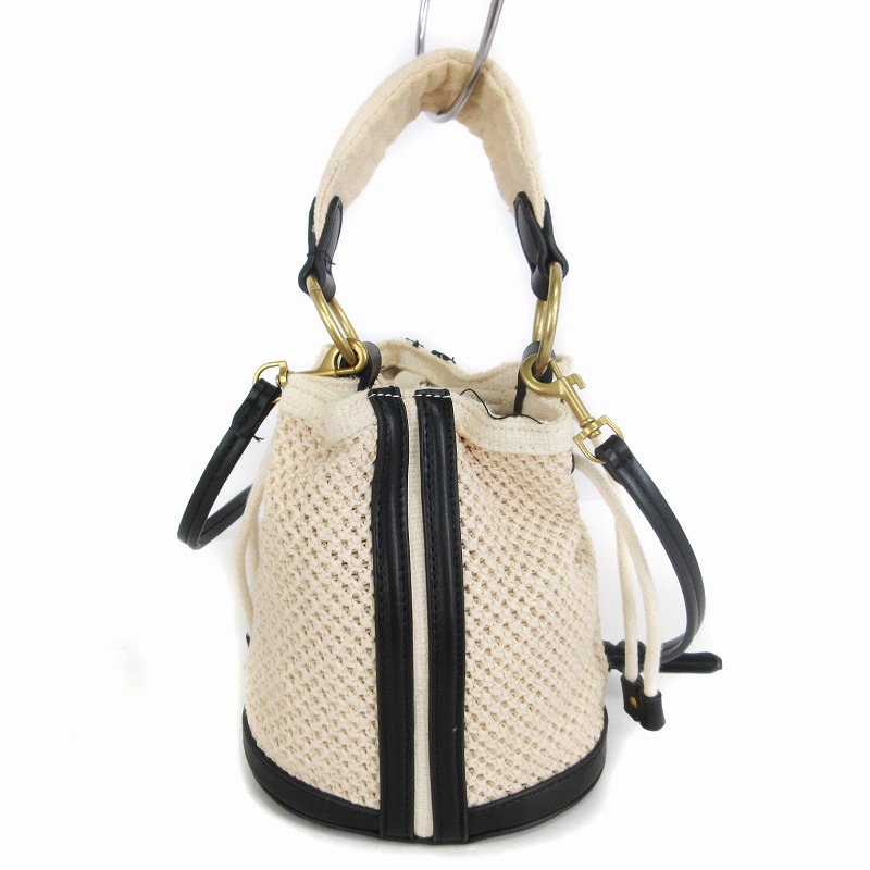 ザラ ZARA かごバッグ ショルダー ハンド 2way ミニ ポシェット
