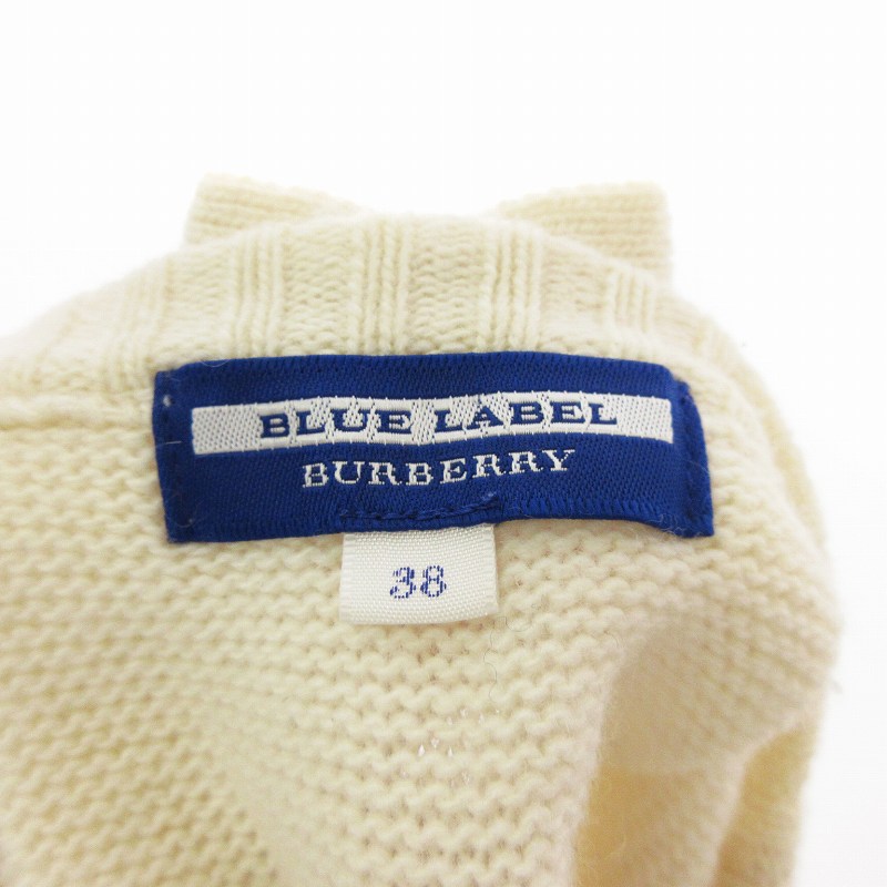 美品 バーバリーブルーレーベル サマーニット アンサンブル 38 オフ