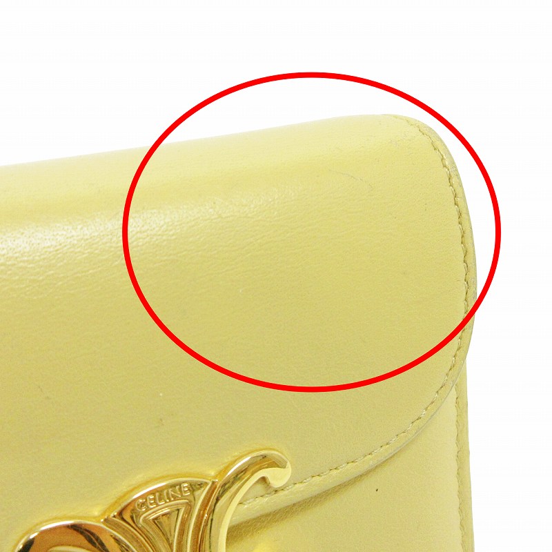 セリーヌ CELINE スモールウォレット トリオンフ 3つ折り財布