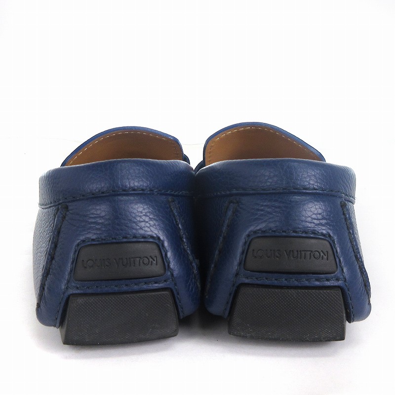 <激安出品>Louis Vuitton ブルーローファー 楽天市場】ルイ ヴィトン（カラーブルー）（ローファー｜メンズ