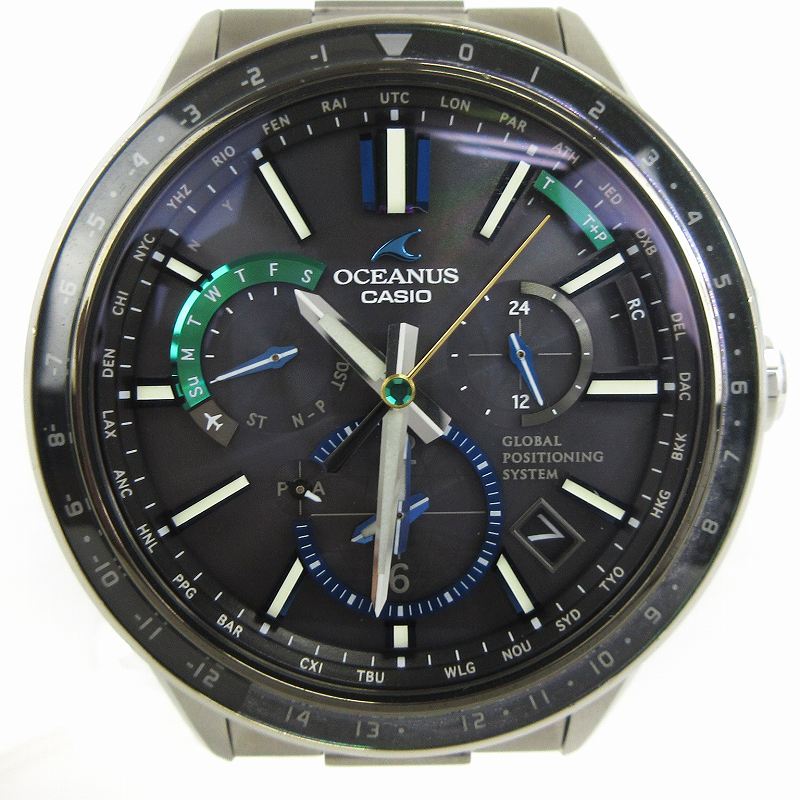 カシオ CASIO オシアナス OCEANUS 500本限定 腕時計 アナログ ソーラー  
