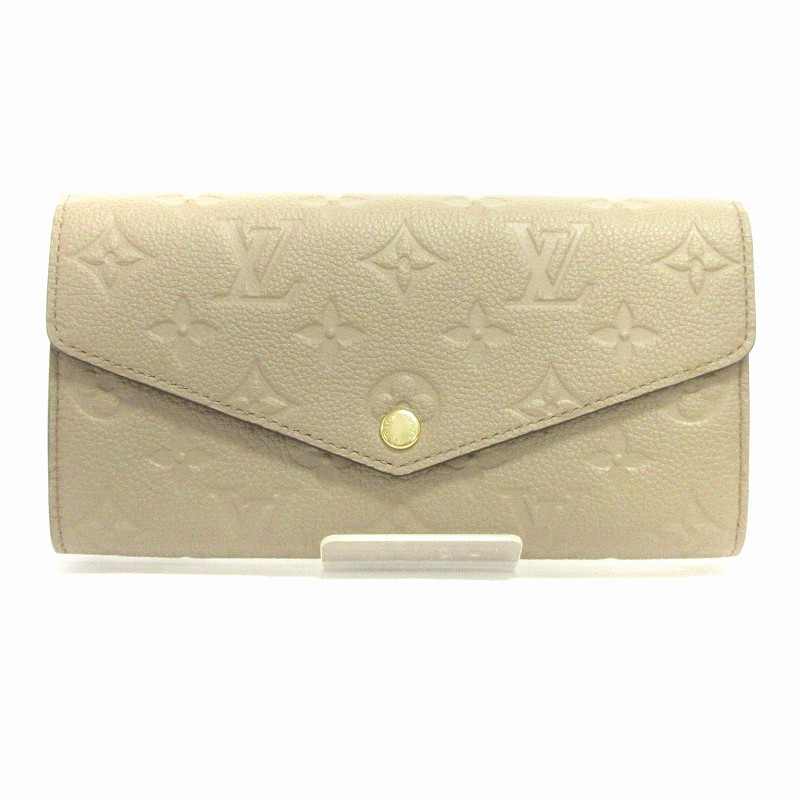 未使用 長財布 ベージュ 長め ルイヴィトン