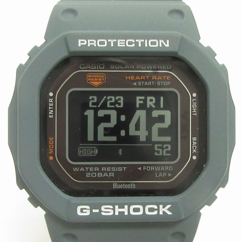 ジーショック G-SHOCK 美品 ジースクアッド G-SQUAD 腕時計 デジタル 